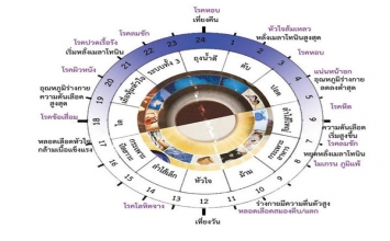 Đồng hồ sức khỏe và lối sống nhà Phật